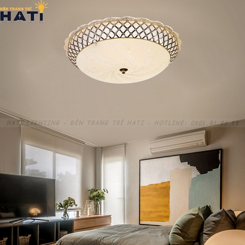 Đèn ốp trần bánh tiêu Brayan