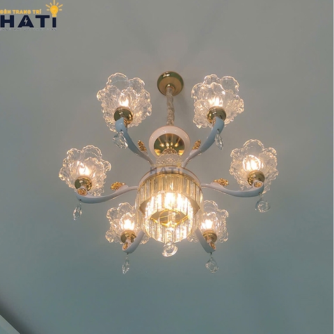 Đèn chùm cổ điển Milaka 6 bóng
