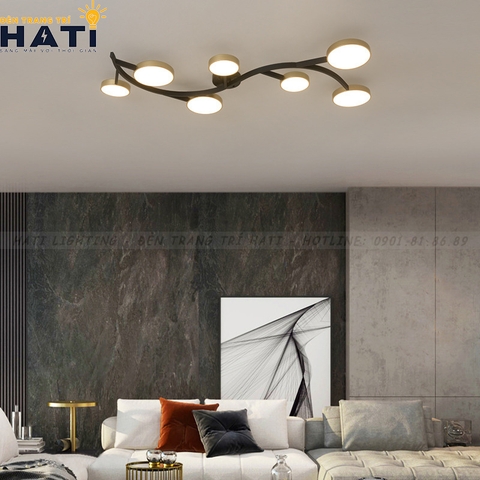 Đèn ốp decor nhành cây led