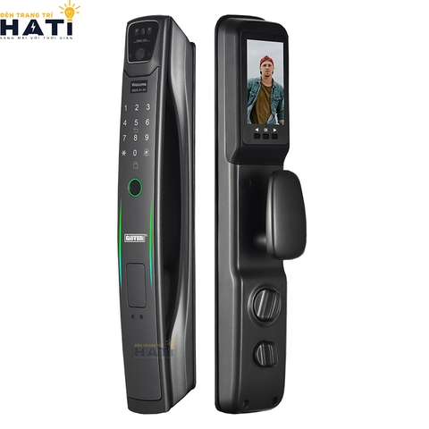 Khóa vân tay cửa gỗ Giovani GLS-G515G màu xám