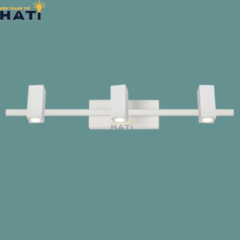 Đèn rọi gương 3 bóng Larkin màu trắng