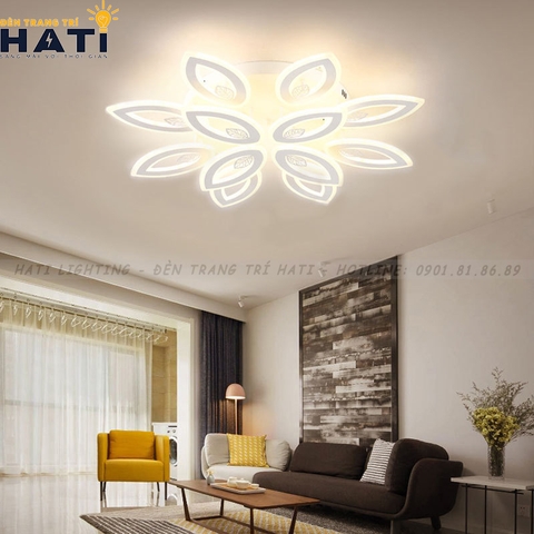 Đèn ốp trần led Haruno 12 cánh