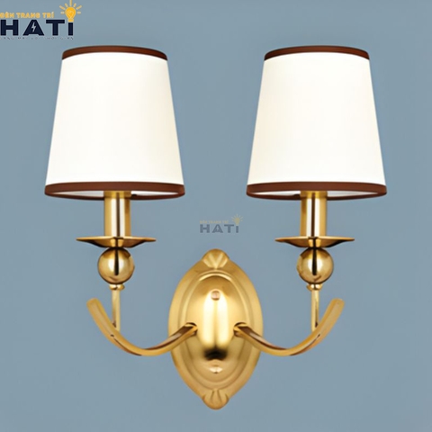 Đèn tường tân cổ điển Thadde 2 bóng