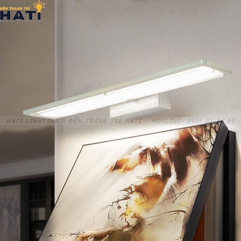 Đèn rọi gương hiện đại Lukas màu bạc - RG21/BA