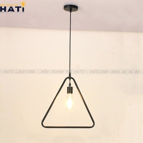 Đèn thả decor hình tam giác