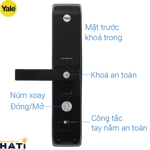 Khóa vân tay Yale YDM7116A MB màu đen