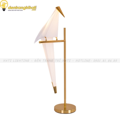 Đèn bàn hiện đại chim hạc