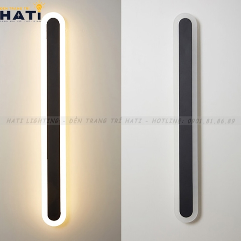 Đèn tường led Lentina màu đen
