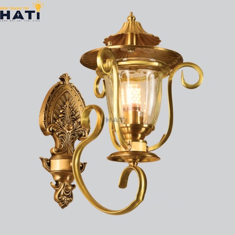 Đèn tường đồng ngoài trời Solea