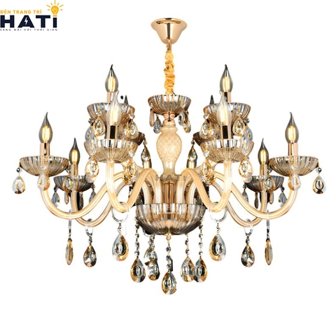 Đèn chùm cổ điển Inte 12 bóng