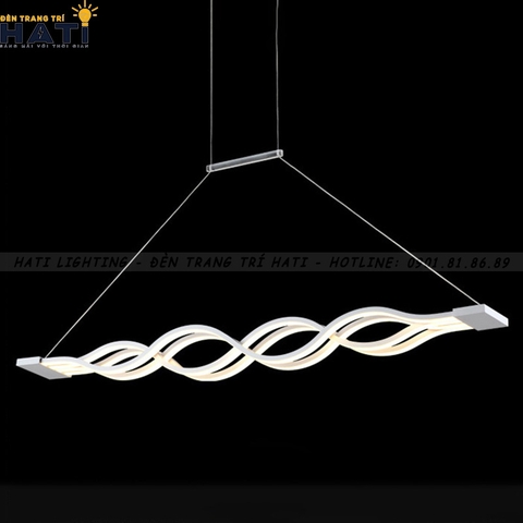 Đèn thả led hình sóng
