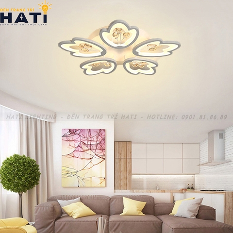 Đèn ốp trần led Masa 5 cánh