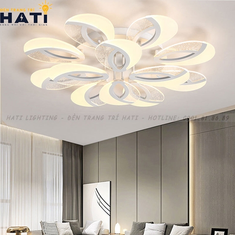 Đèn ốp trần led Maru 12 cánh