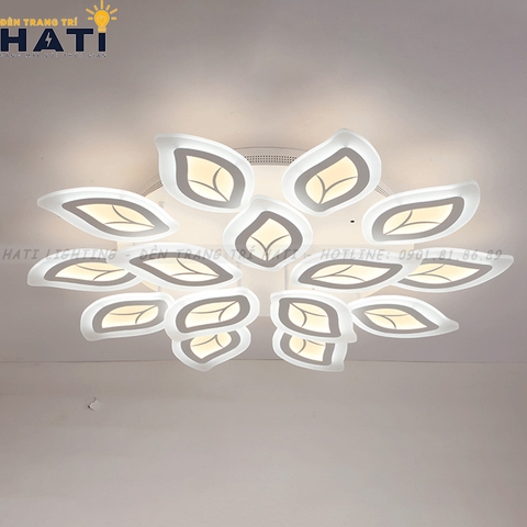 Đèn ốp trần led 15 chiếc lá