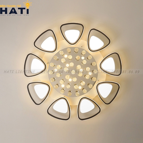 Đèn ốp trần led Aiko 9 cánh