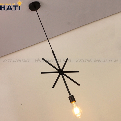 Đèn thả decor hình hoa thị