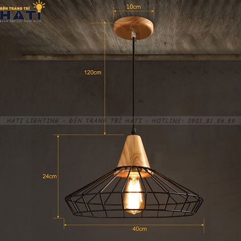 Đèn thả decor Lauren