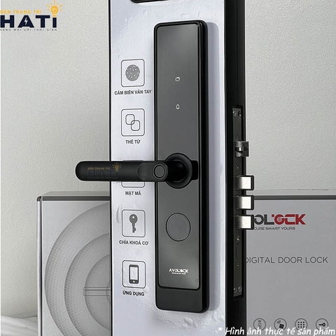 Khóa vân tay cửa gỗ Avolock AV 64