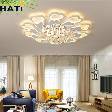 Đèn ốp trần led Meiko 10 cánh