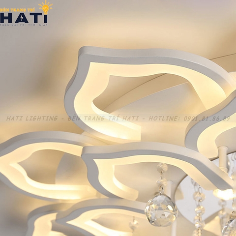 Đèn ốp trần led Naga 12 cánh