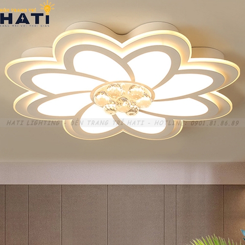 Đèn ốp trần led Mineko 8 cánh