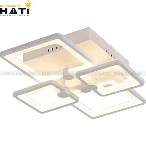 Đèn ốp trần led Koko 4 cánh