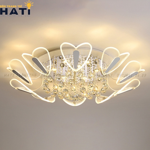 Đèn ốp trần led Hatsu 10 cánh