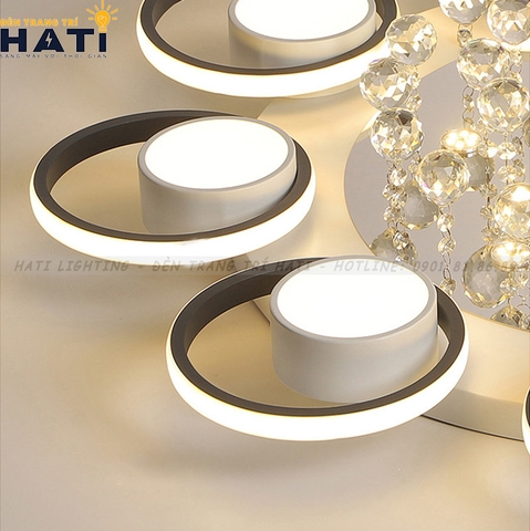 Đèn ốp trần led Lawan 7 cánh