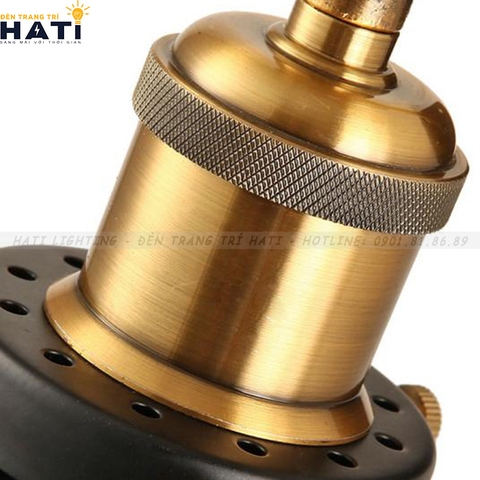 Đèn thả decor đĩa bay có vân nổi