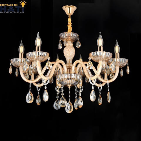 Đèn chùm cổ điển Inte 8 bóng