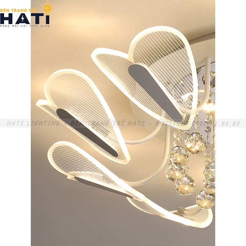 Đèn ốp trần led Hatsu 10 cánh