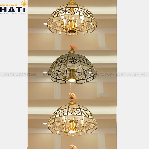 Đèn thả đồng Elio