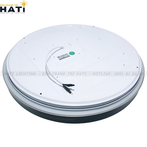 Đèn ốp trần led tròn hổ phách nâu