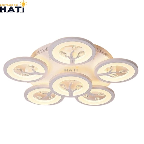 Đèn ốp trần led Kagami 6 cánh