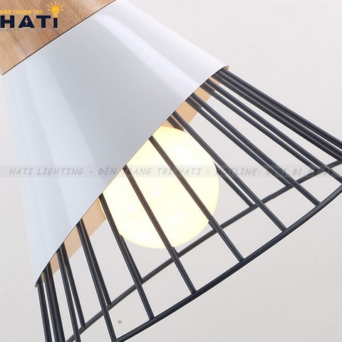 Đèn thả decor hình nón chụp