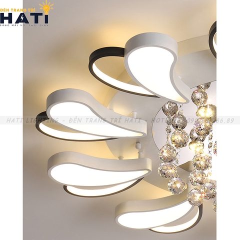Đèn ốp trần led Kazu 10 cánh