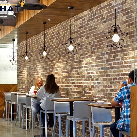 Đèn thả decor hình ngôi sao 