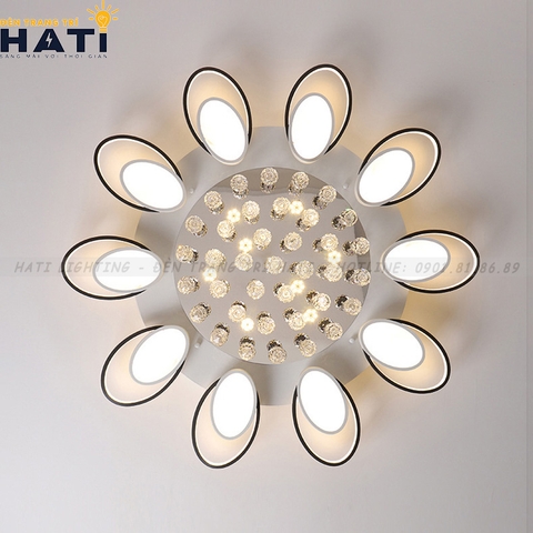Đèn ốp trần led Yori 10 cánh