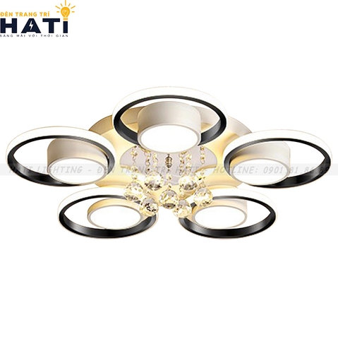 Đèn ốp trần led Lawan 5 cánh