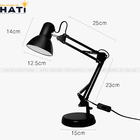 Đèn bàn hiện đại đọc sách