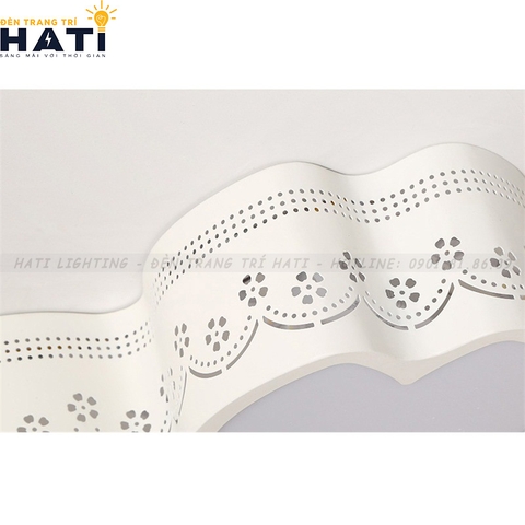 Đèn ốp trần led hình bông mai