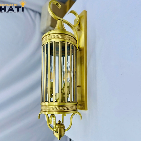 Đèn tường đồng ngoài trời Xandru