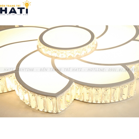 Đèn ốp trần led mắt bão