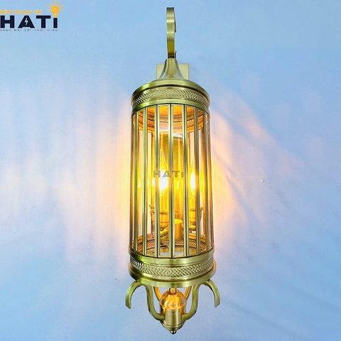 Đèn tường đồng ngoài trời Xandru