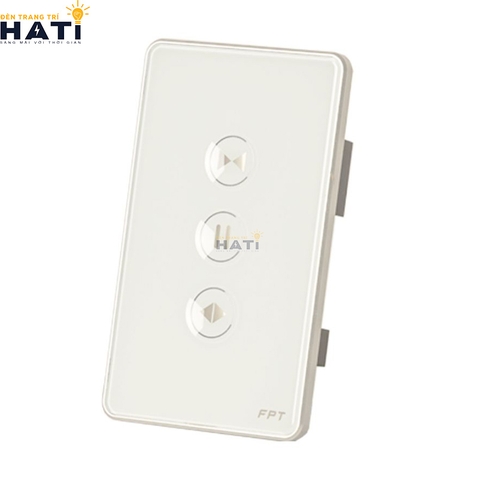 Công Tắc Điều Khiển Rèm Cửa Thông Minh Chữ Nhật Màu Trắng