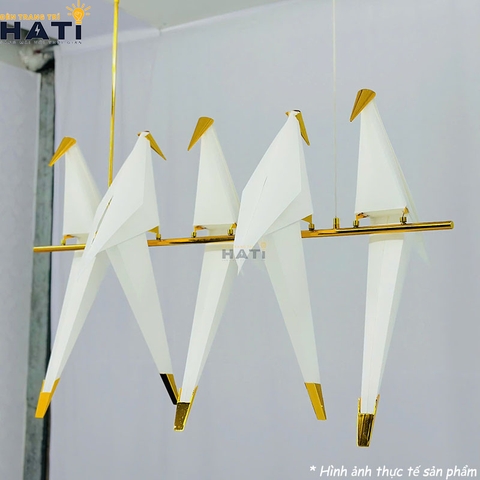 Đèn thả decor chim hạc 5 - TDC119/5