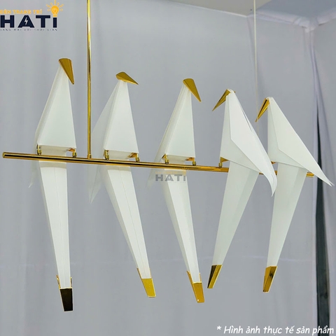 Đèn thả decor chim hạc 5 - TDC119/5