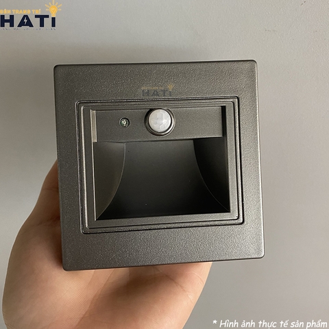 Đèn âm cầu thang cảm ứng Arventi màu xám