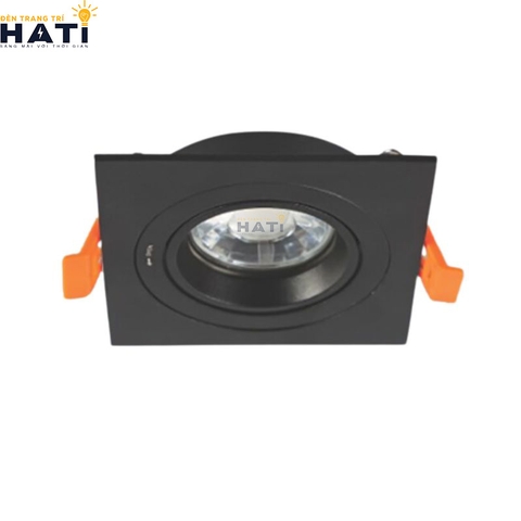 Đèn âm trần Anfaco AFC 388 màu đen sang trọng