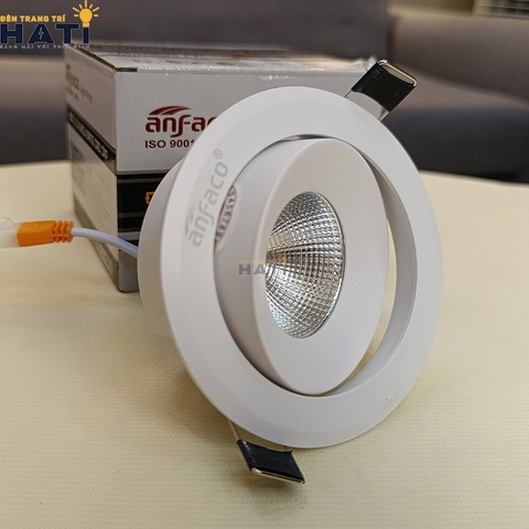 Đèn Âm Trần Anfaco AFC 618 Lỗ Khoét Ø75mm